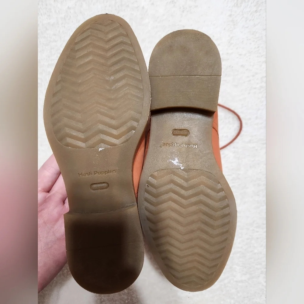 🌴Hush Puppies Bounce Bailey Chukka 2 Ginger Spice Boots EUC - Picture 10 of 12